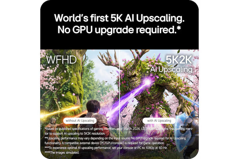 Màn Hình Gaming OLED LG UltraGear evo GX9 (39 inch | 5K2K | Cong 1500R | Dual-Mode)