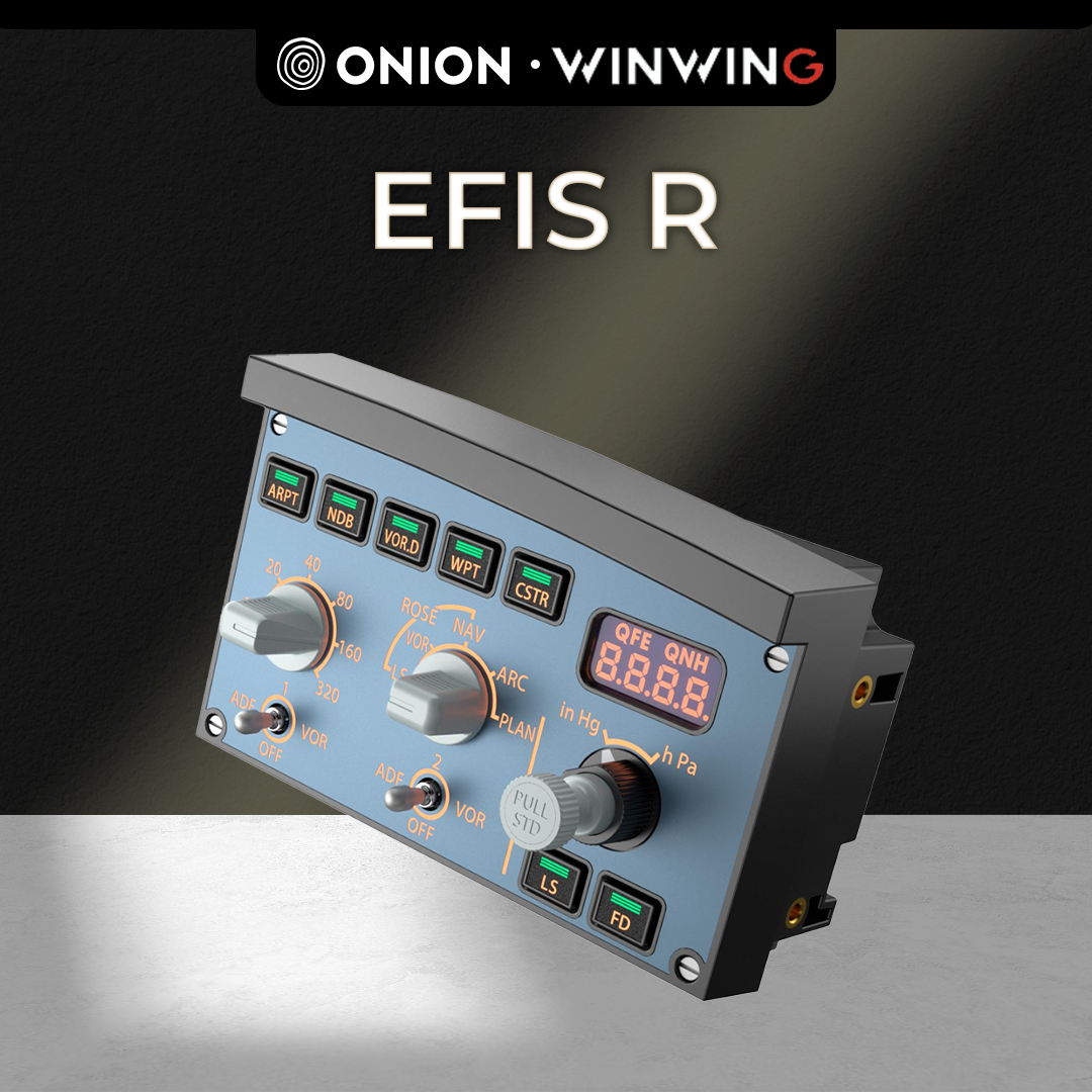 Winwingsim EFIS R/L Panel - Bảng điều khiển mô phỏng bay Airbus/Boeing