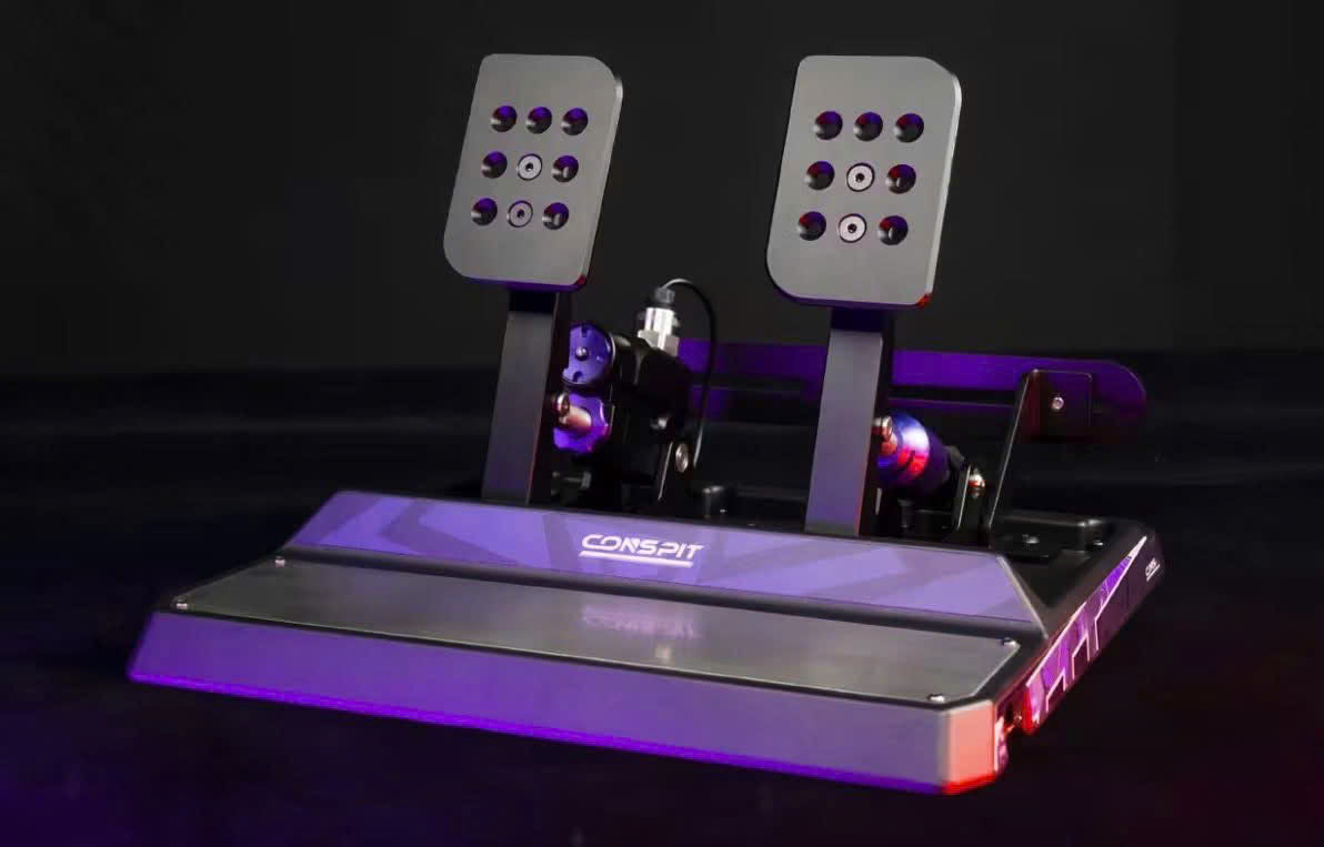 Conspit CPP APEX Pedal- Bàn đạp ga thủy lực mô phỏng CPP APEX Conspit